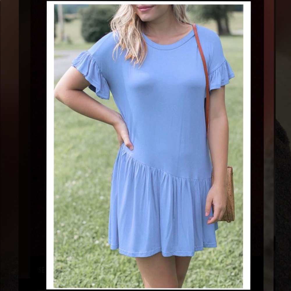 Ruffled Boho Dress